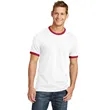 Port & Company Core Cotton Ringer Tee. | https://www.bestnamebadges.com