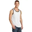 Port & Company Core Cotton Tank Top. | https://www.bestnamebadges.com