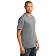 Port & Company Core Cotton V-Neck Tee. | https://www.bestnamebadges.com
