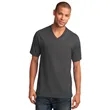 Port & Company Core Cotton V-Neck Tee. | https://www.bestnamebadges.com