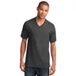 Port & Company Core Cotton V-Neck Tee. | https://www.bestnamebadges.com