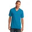 Port & Company Core Cotton V-Neck Tee. | https://www.bestnamebadges.com