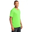 Port & Company Core Cotton V-Neck Tee. | https://www.bestnamebadges.com