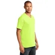 Port & Company Core Cotton V-Neck Tee. | https://www.bestnamebadges.com