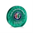 Apollo VividPrint™ Award - Teal | https://www.bestnamebadges.com