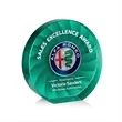Apollo VividPrint™ Award - Teal | https://www.bestnamebadges.com