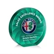 Apollo VividPrint™ Award - Teal | https://www.bestnamebadges.com