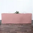 8FT Fitted Trade Show Table Cover - Full Color Imprint | https://www.bestnamebadges.com