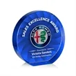Apollo VividPrint™ Award - Blue | https://www.bestnamebadges.com