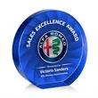 Apollo VividPrint™ Award - Blue | https://www.bestnamebadges.com