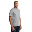 Port & Company - Core Blend Pocket Tee. | https://www.bestnamebadges.com