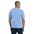 Port & Company - Core Blend Pocket Tee. | https://www.bestnamebadges.com