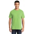 Port & Company - Core Blend Pocket Tee. | https://www.bestnamebadges.com
