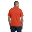 Port & Company - Core Blend Pocket Tee. | https://www.bestnamebadges.com