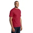 Port & Company - Core Blend Pocket Tee. | https://www.bestnamebadges.com