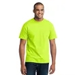 Port & Company - Core Blend Pocket Tee. | https://www.bestnamebadges.com