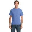 Port & Company Tall Core Blend Tee. | https://www.bestnamebadges.com