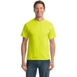 Port & Company Tall Core Blend Tee. | https://www.bestnamebadges.com