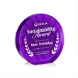 Apollo VividPrint™ Award - Purple | https://www.bestnamebadges.com