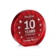 Apollo Award - Red | https://www.bestnamebadges.com