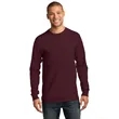 Port & Company Long Sleeve Essential Tee. | https://www.bestnamebadges.com
