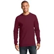 Port & Company Long Sleeve Essential Tee. | https://www.bestnamebadges.com