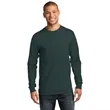 Port & Company Long Sleeve Essential Tee. | https://www.bestnamebadges.com