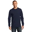 Port & Company Long Sleeve Essential Tee. | https://www.bestnamebadges.com