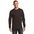 Port & Company Long Sleeve Essential Tee. | https://www.bestnamebadges.com