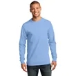 Port & Company Long Sleeve Essential Tee. | https://www.bestnamebadges.com