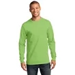 Port & Company Long Sleeve Essential Tee. | https://www.bestnamebadges.com