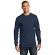 Port & Company Long Sleeve Essential Tee. | https://www.bestnamebadges.com
