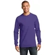 Port & Company Long Sleeve Essential Tee. | https://www.bestnamebadges.com