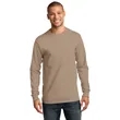 Port & Company Long Sleeve Essential Tee. | https://www.bestnamebadges.com