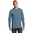 Port & Company Long Sleeve Essential Tee. | https://www.bestnamebadges.com