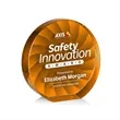 Apollo VividPrint™ Award - Orange | https://www.bestnamebadges.com