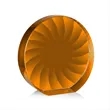 Apollo VividPrint™ Award - Orange | https://www.bestnamebadges.com