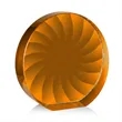 Apollo VividPrint™ Award - Orange | https://www.bestnamebadges.com