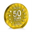 Apollo Award - Yellow | https://www.bestnamebadges.com
