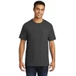 Port & Company - Tall Essential Pocket Tee. | https://www.bestnamebadges.com