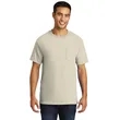 Port & Company - Tall Essential Pocket Tee. | https://www.bestnamebadges.com