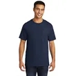 Port & Company - Tall Essential Pocket Tee. | https://www.bestnamebadges.com