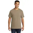 Port & Company - Tall Essential Pocket Tee. | https://www.bestnamebadges.com