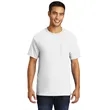 Port & Company - Tall Essential Pocket Tee. | https://www.bestnamebadges.com