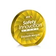 Apollo VividPrint™ Award - Yellow | https://www.bestnamebadges.com