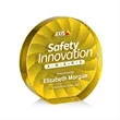Apollo VividPrint™ Award - Yellow | https://www.bestnamebadges.com