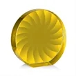 Apollo VividPrint™ Award - Yellow | https://www.bestnamebadges.com