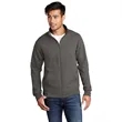 Port & Company Core Fleece Cadet Full-Zip Sweatshirt | https://www.bestnamebadges.com