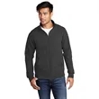 Port & Company Core Fleece Cadet Full-Zip Sweatshirt | https://www.bestnamebadges.com