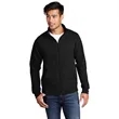 Port & Company Core Fleece Cadet Full-Zip Sweatshirt | https://www.bestnamebadges.com